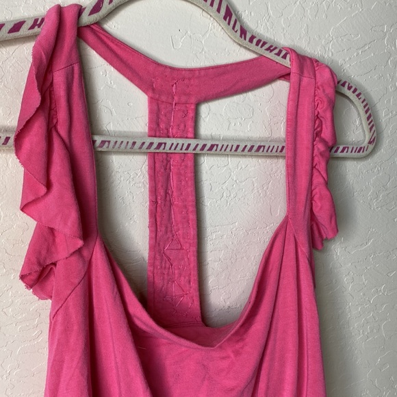 Gorgeous pink slouch front top - Picture 2 of 4